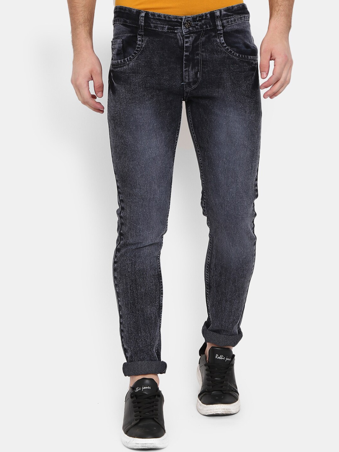 

V-Mart Men Grey Light Fade Jeans