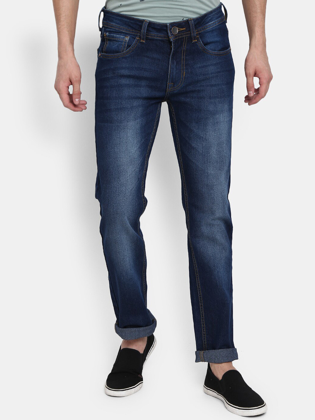 

V-Mart Men Blue Heavy Fade Jeans