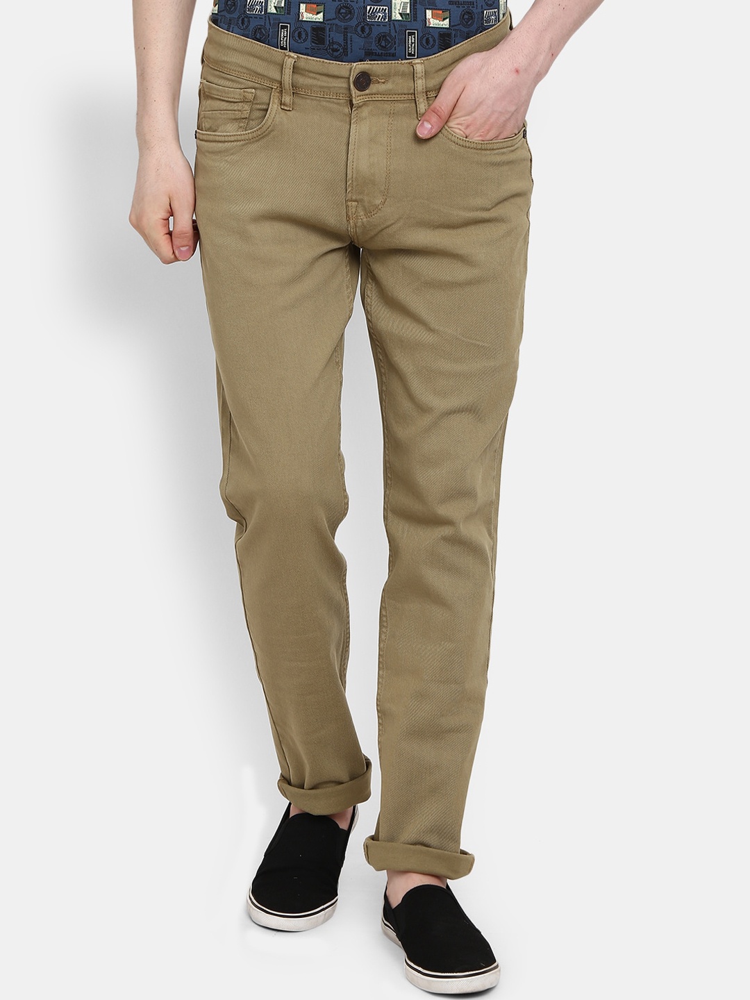 

V-Mart Men Khaki Jeans