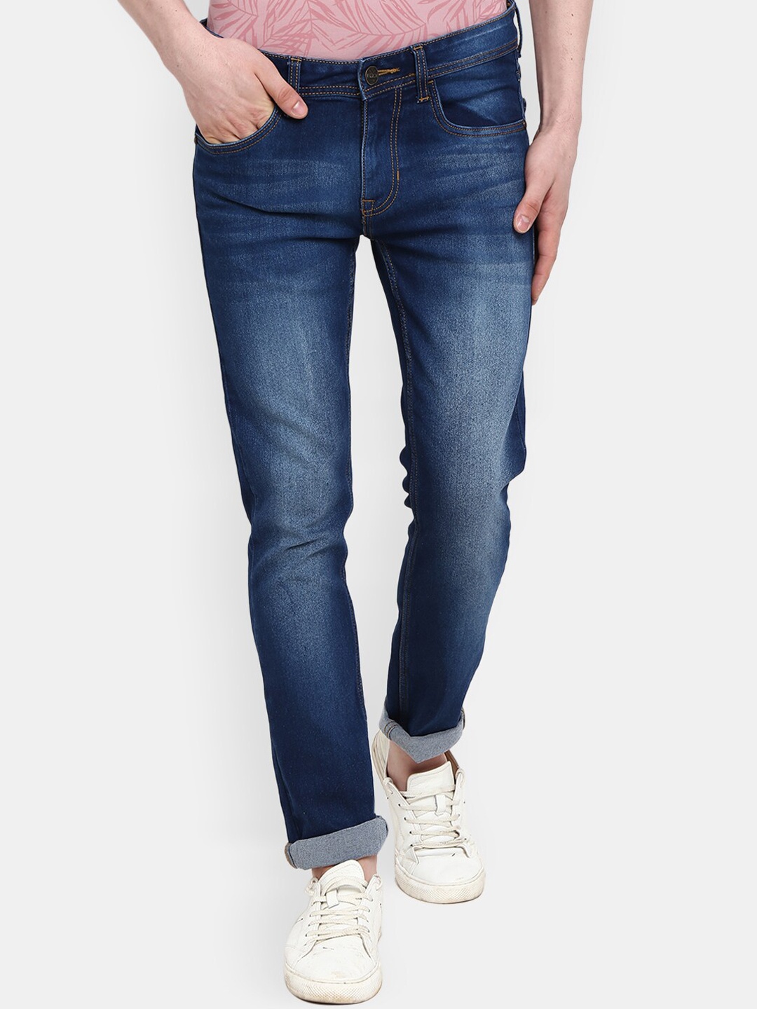 

V-Mart Men Blue Heavy Fade Jeans
