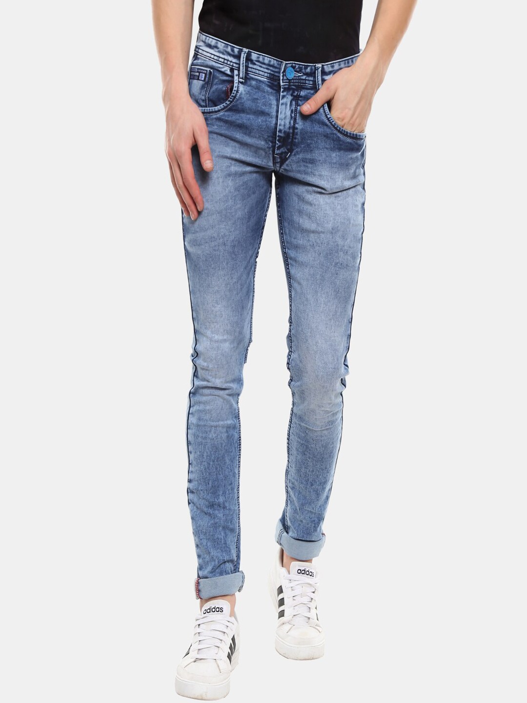 

V-Mart Men Blue Heavy Fade Jeans