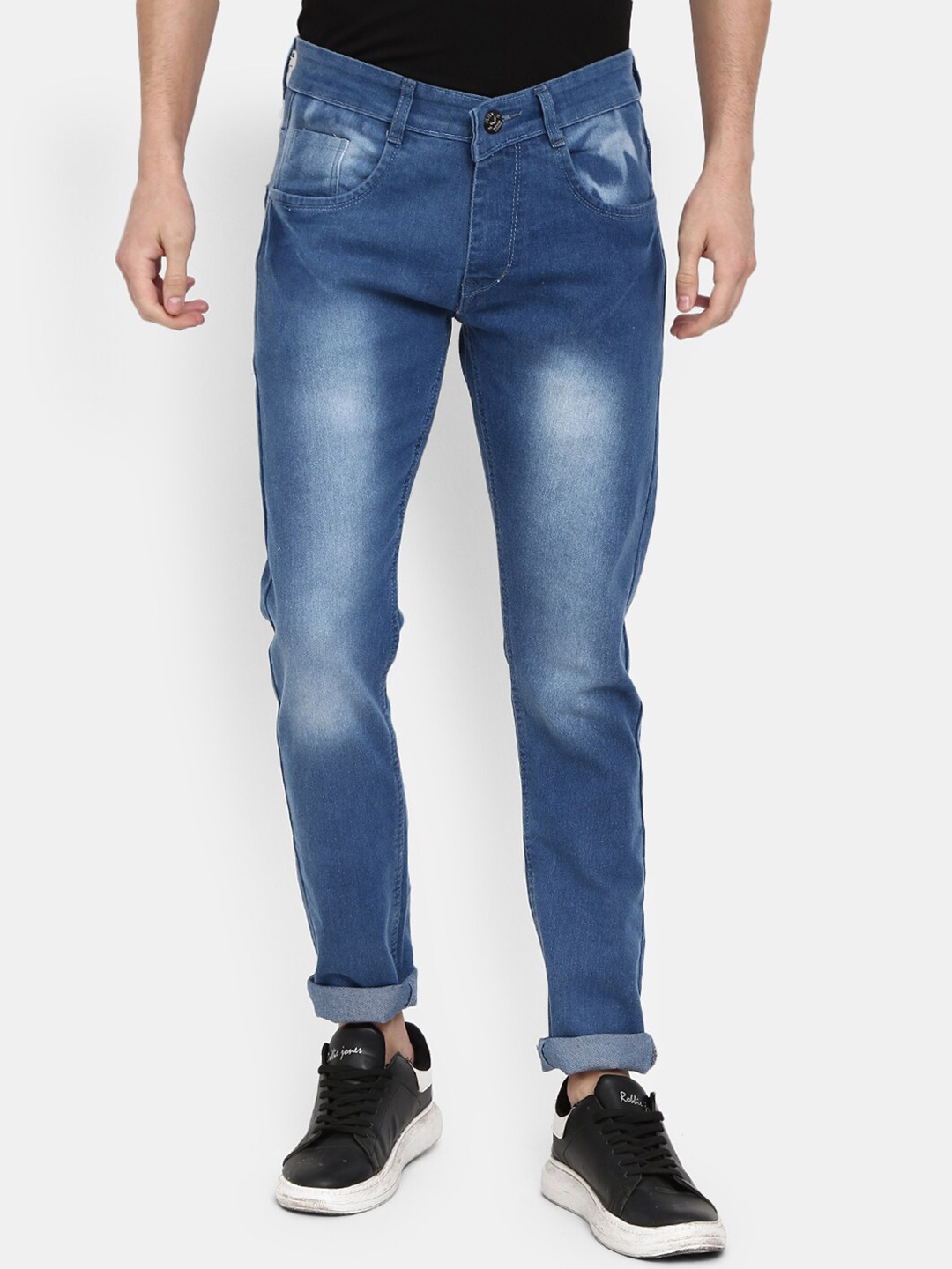 

V-Mart Men Blue Heavy Fade Jeans