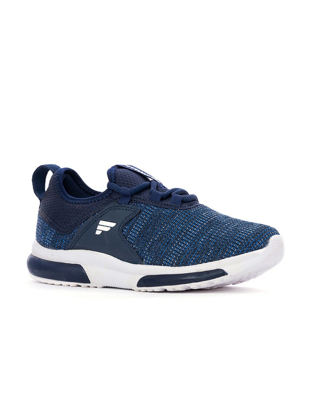 

Khadims Men Navy Blue Textile Walking Non-Marking Shoes