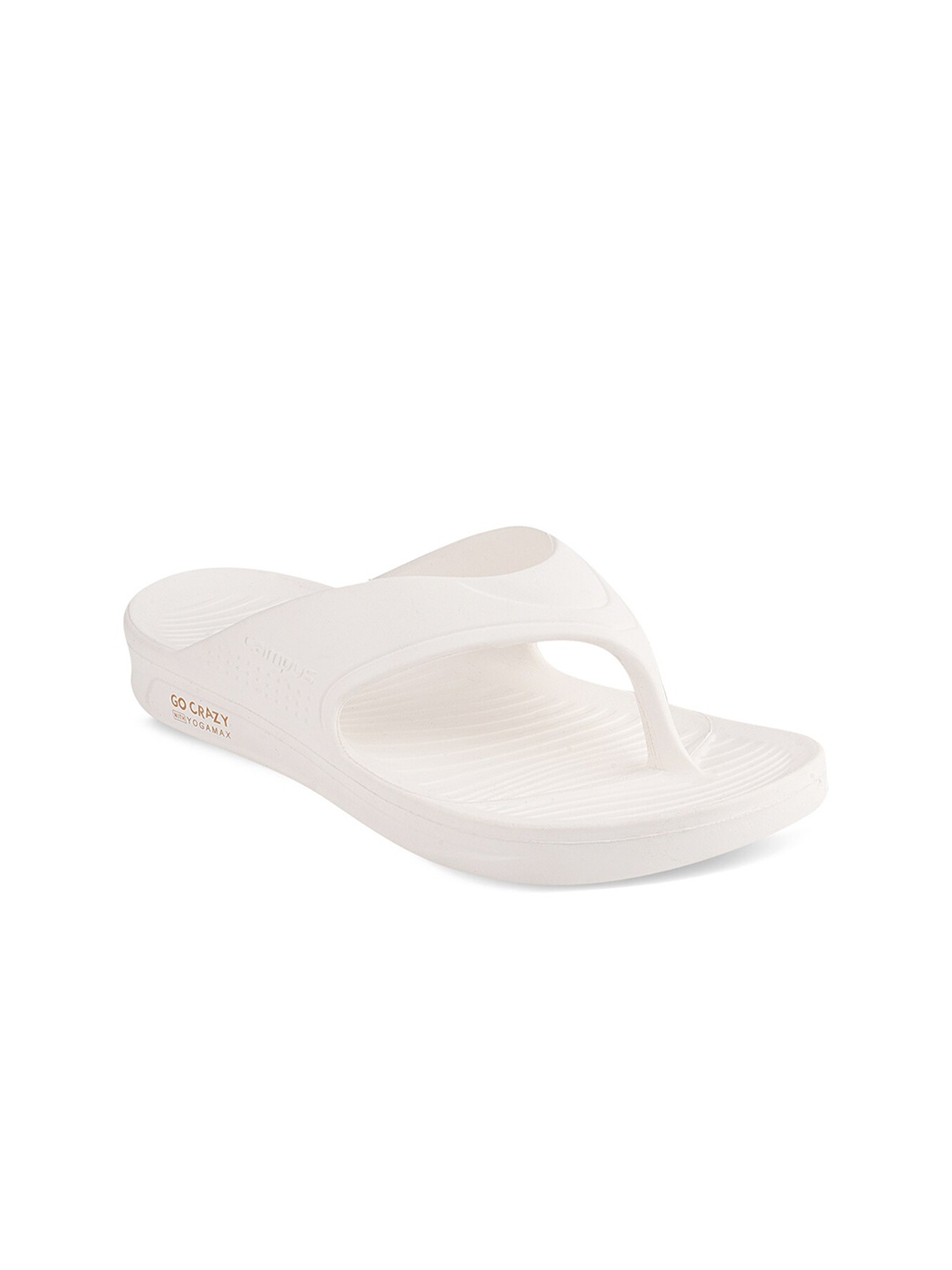 

Campus Men Off White Thong Flip-Flops