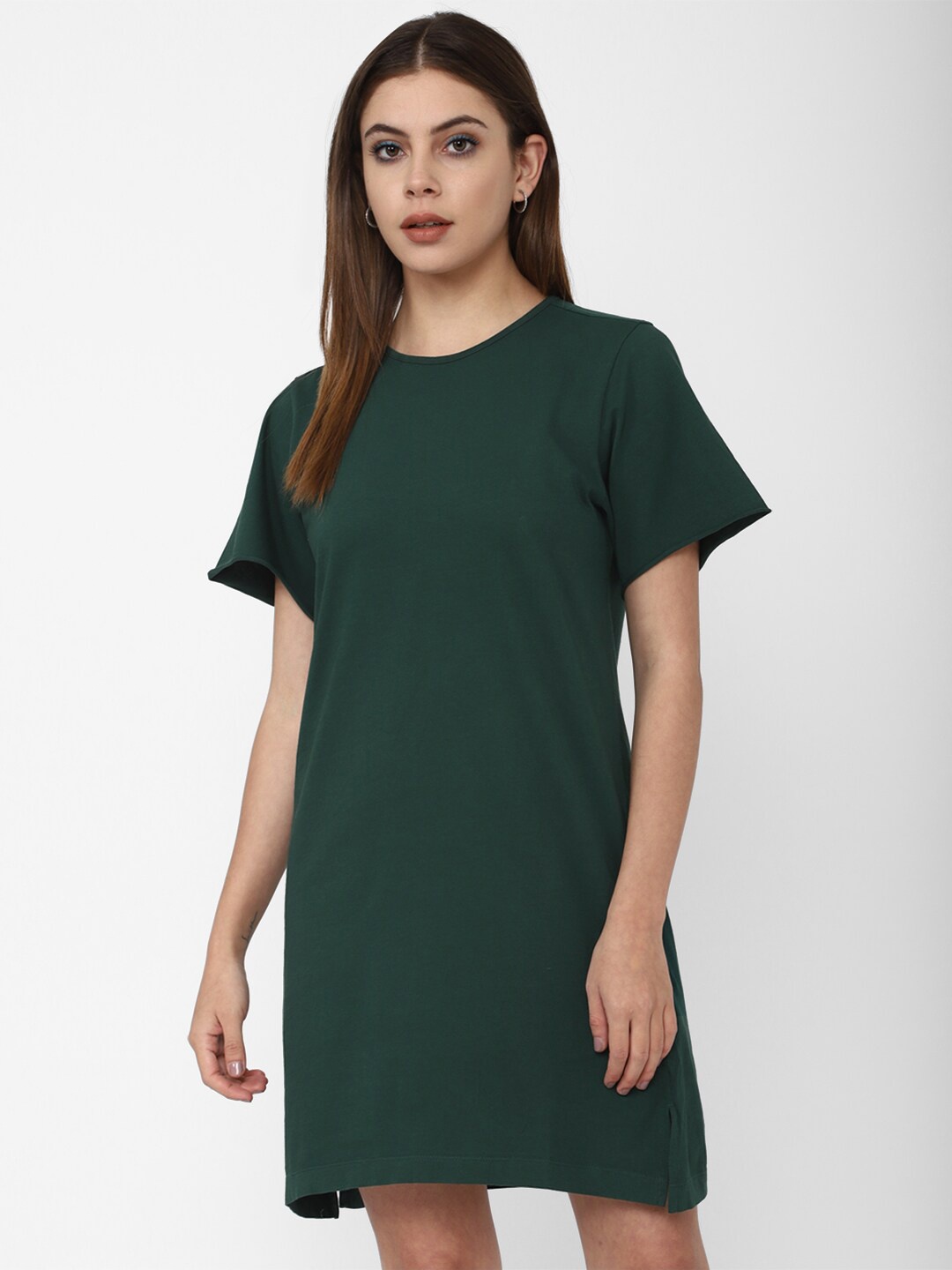 

FOREVER 21 Green & gordons green T-shirt Dress