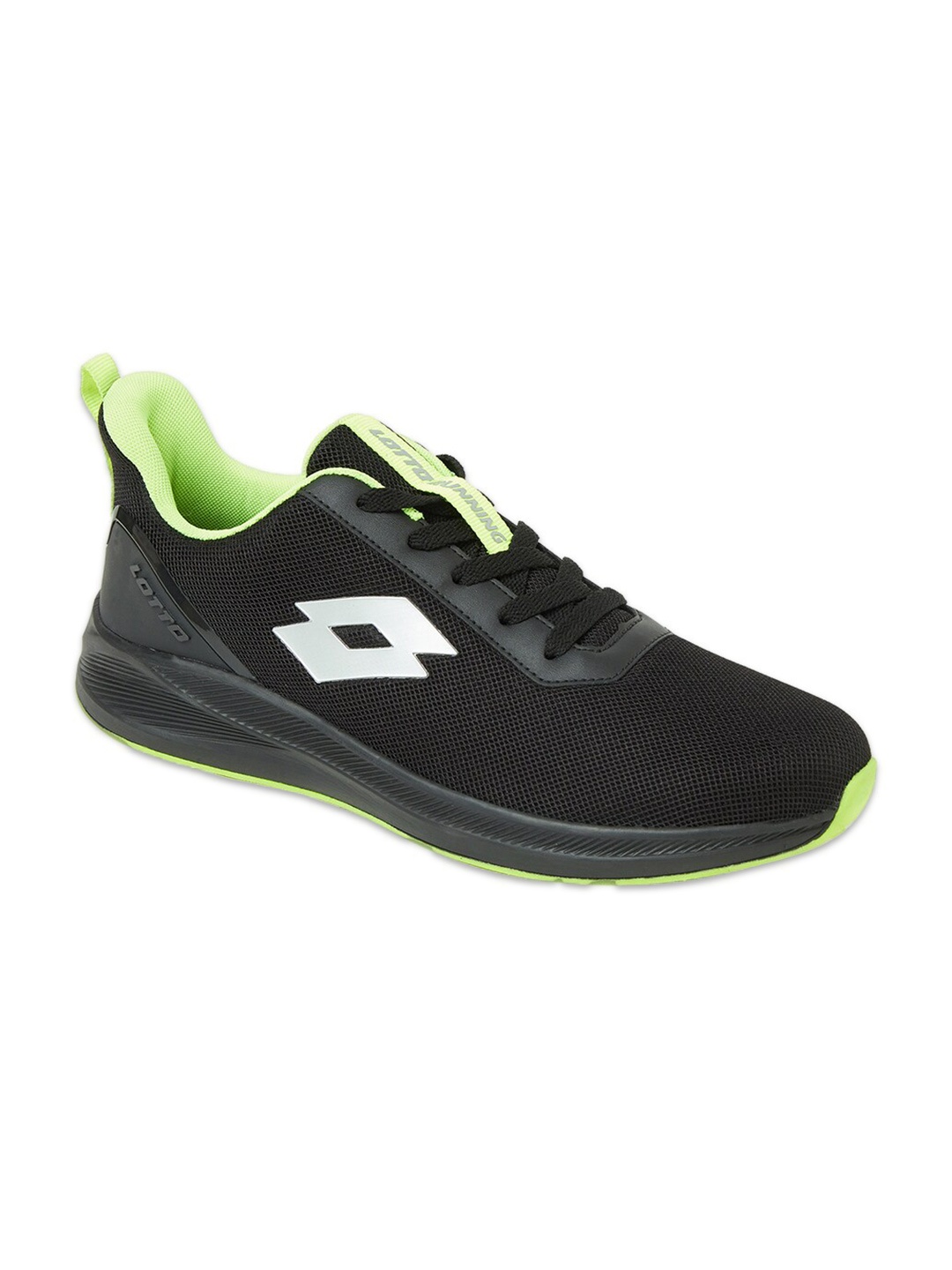 

Lotto Men Black Mesh Running Shoes
