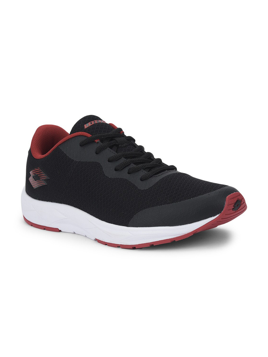 

Lotto Men Black Mesh Running Shoes
