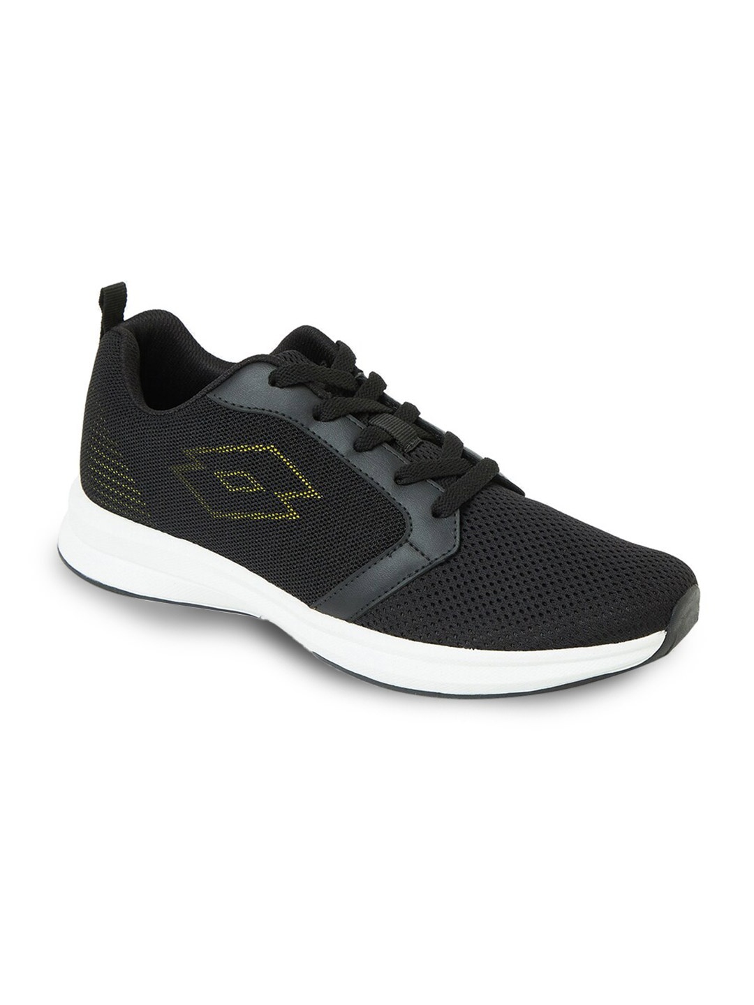 

Lotto Men Black Mesh Running Shoes