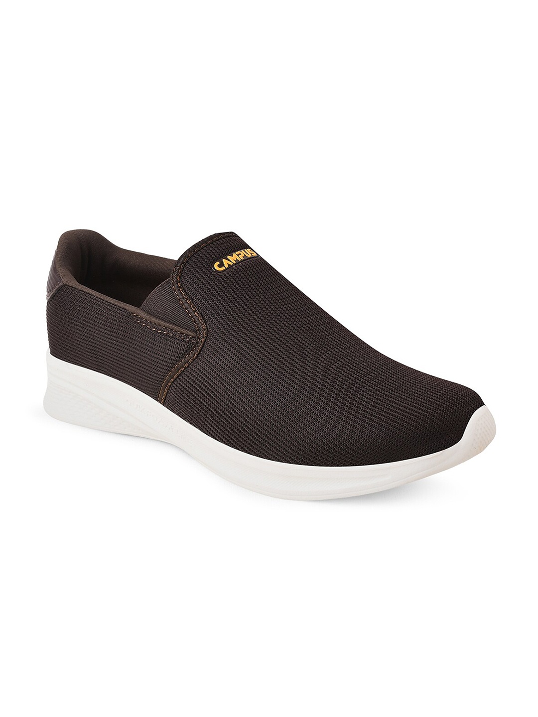 

Campus Men Brown Mesh Walking Shoes