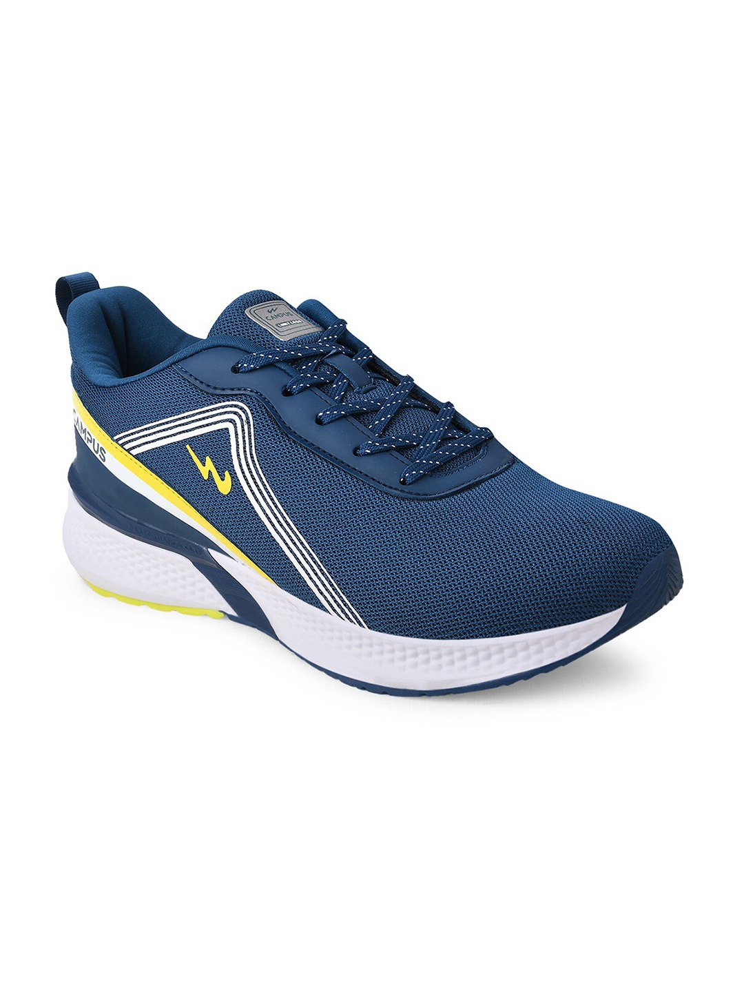 

Campus Men Blue Mesh Running Shoes