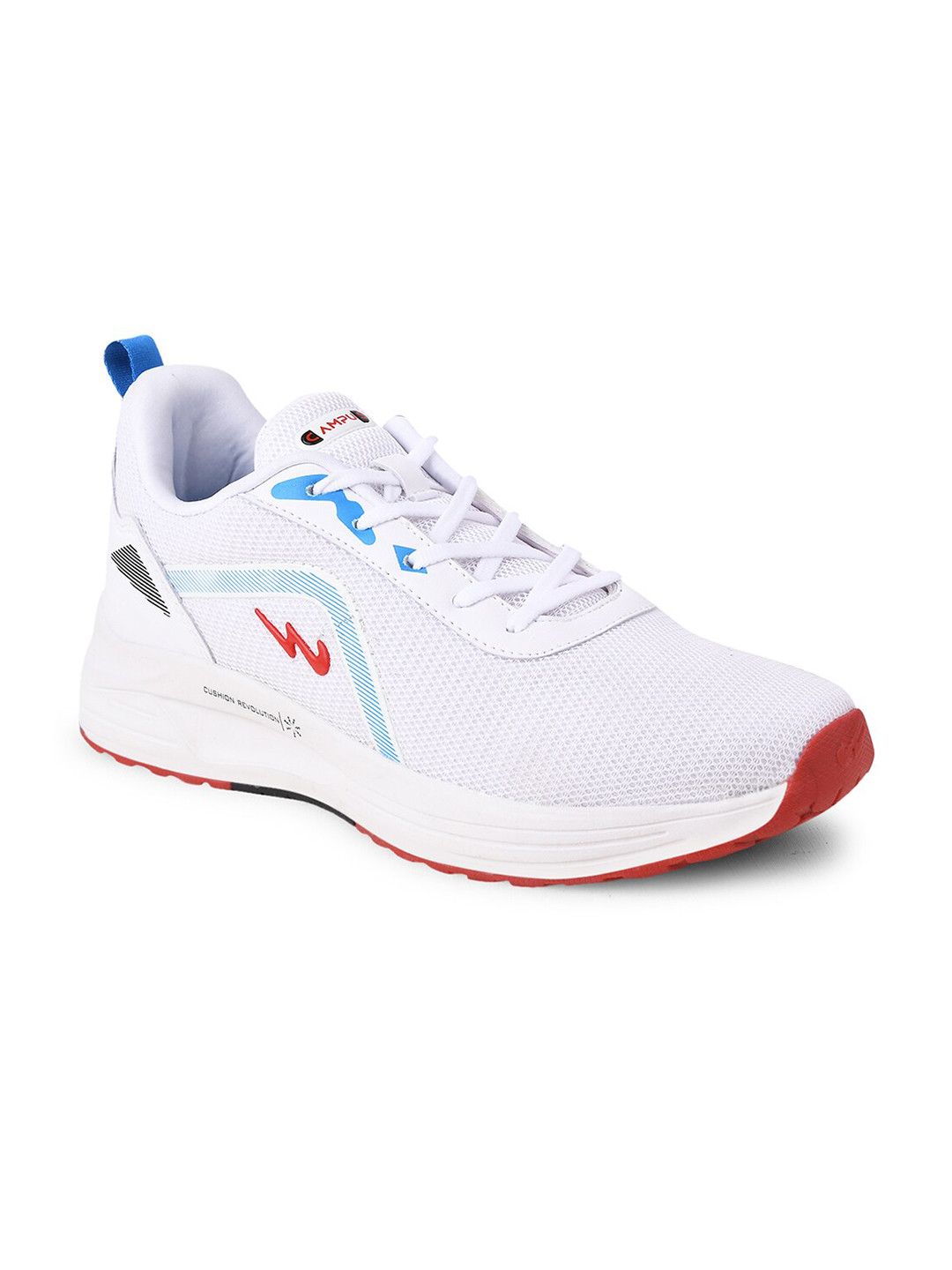 

Campus Men White Mesh Running Shoes