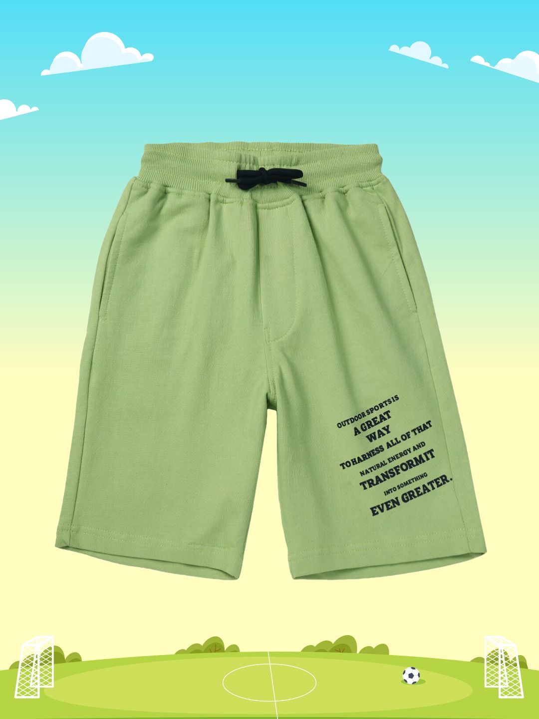 

Gini and Jony Boys Green Shorts