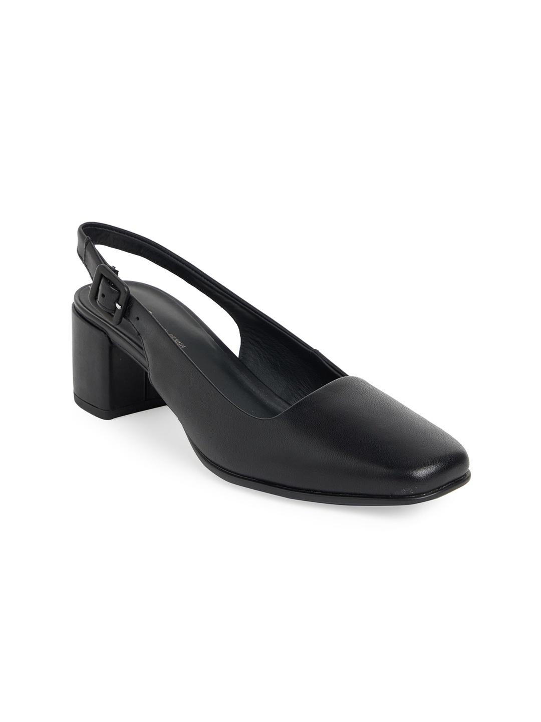 

ECCO Women Squared Shape 35 Mm Sling Backs, Black