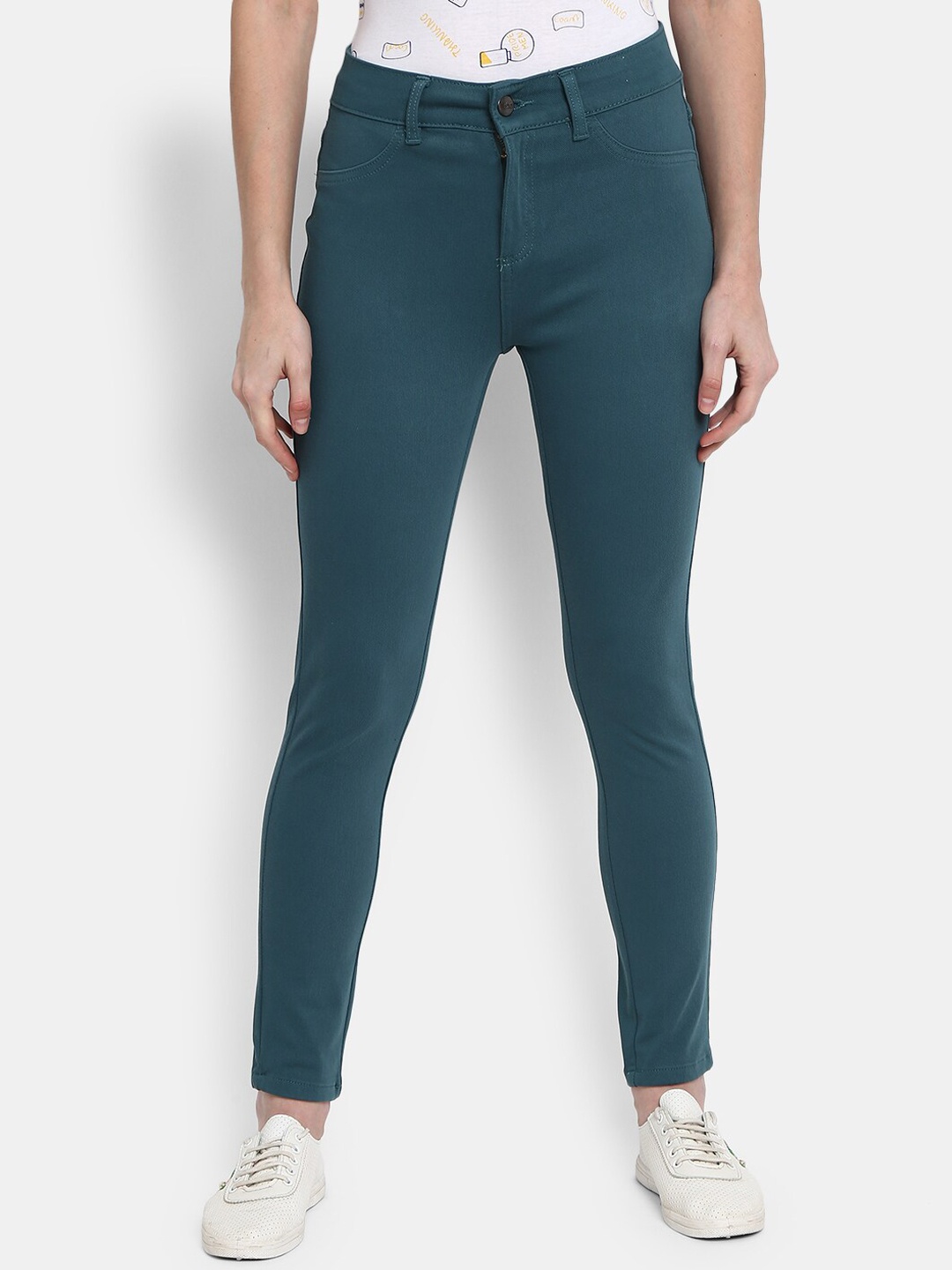 

V-Mart Women Green Trousers