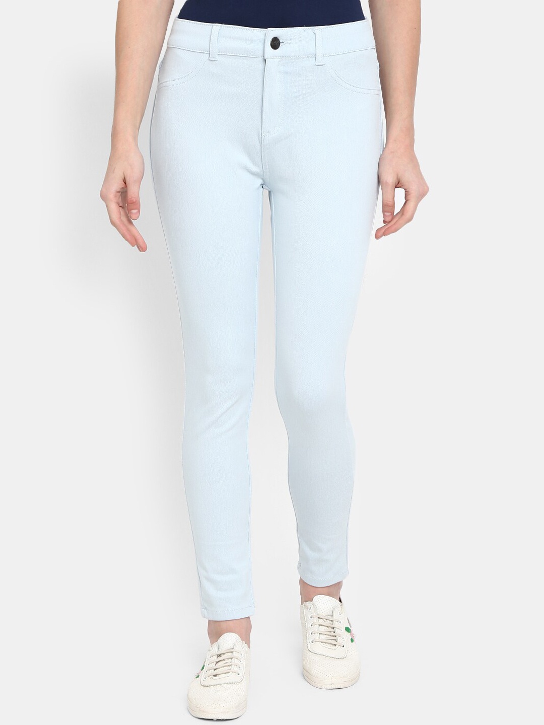 

V-Mart Women Blue Trousers