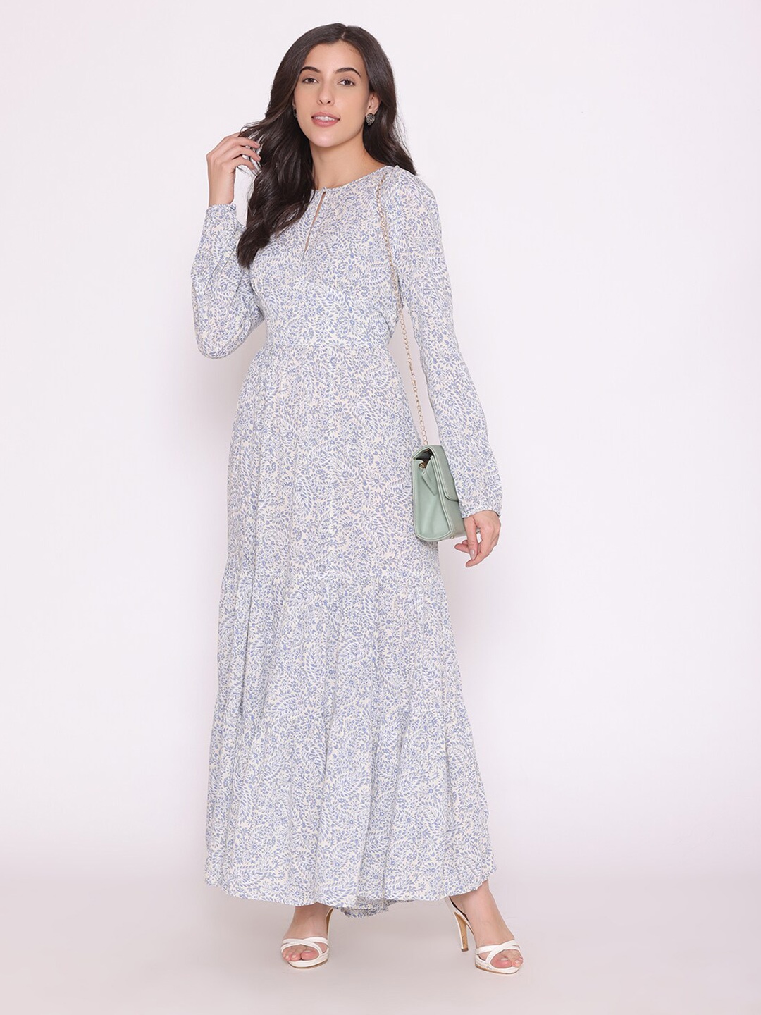 

FLAWLESS White Floral Maxi Dress