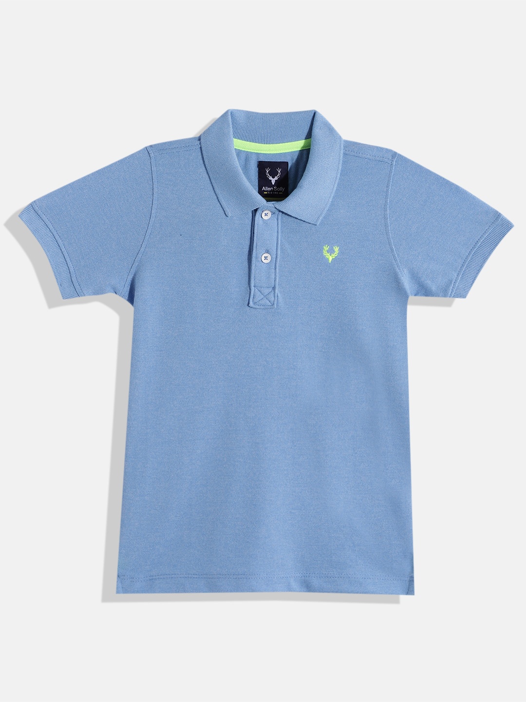 

Allen Solly Junior Boys Polo Collar T-shirt, Blue
