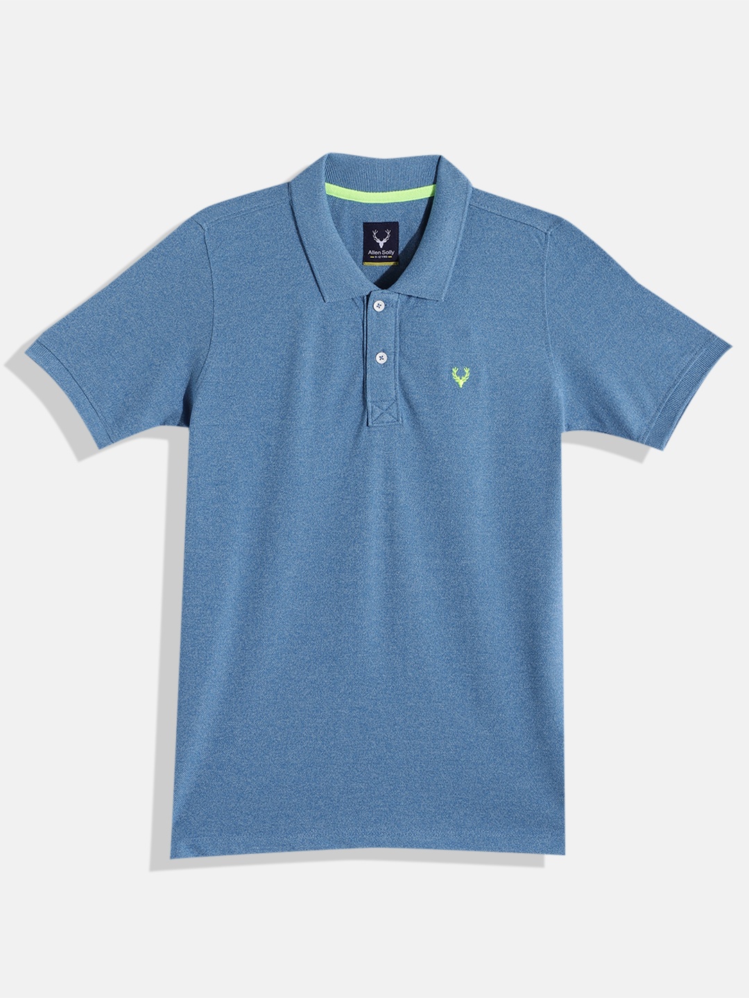 

Allen Solly Junior Boys Polo Collar T-shirt, Blue