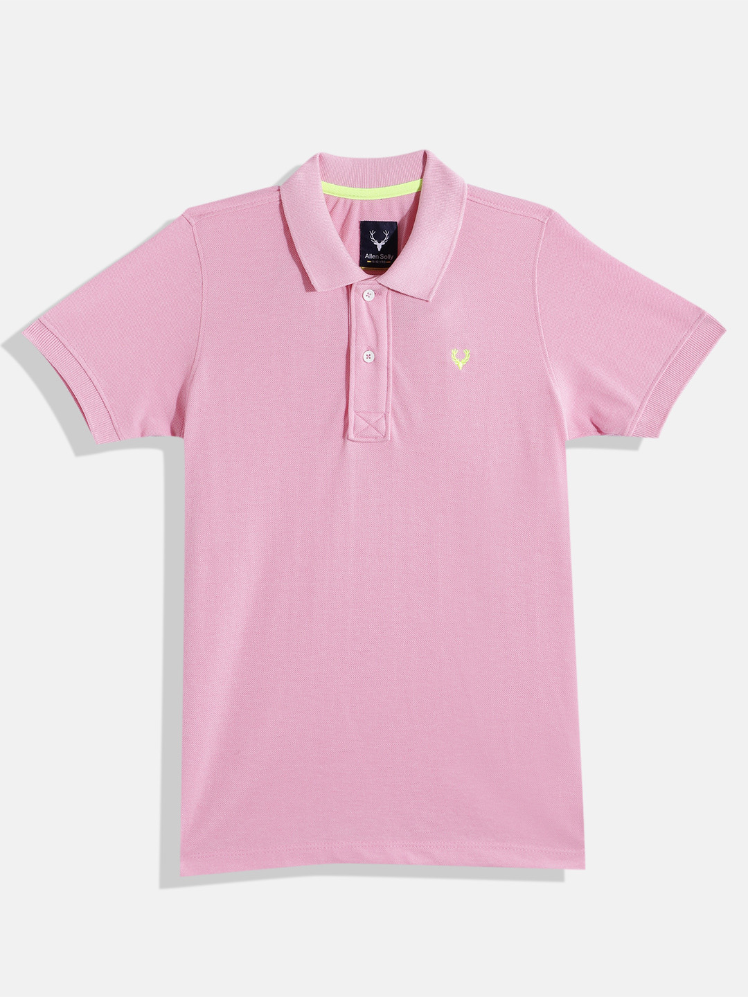 

Allen Solly Junior Boys Polo Collar T-shirt, Pink