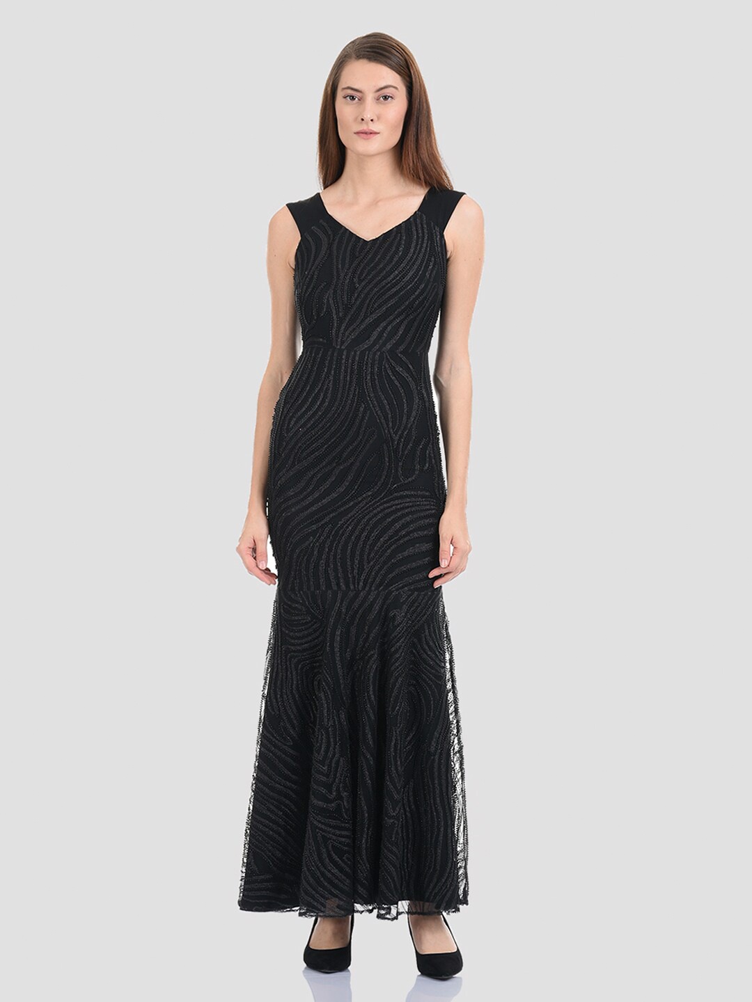 

Madame Black Maxi Dress