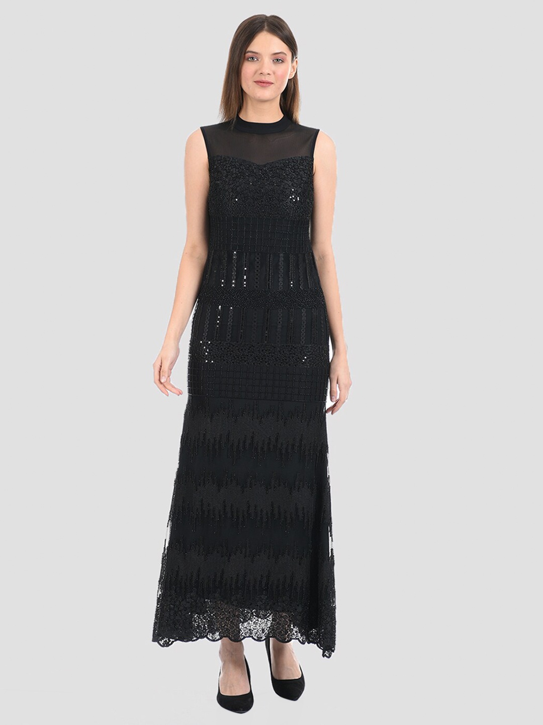 

Madame Black Maxi Dress