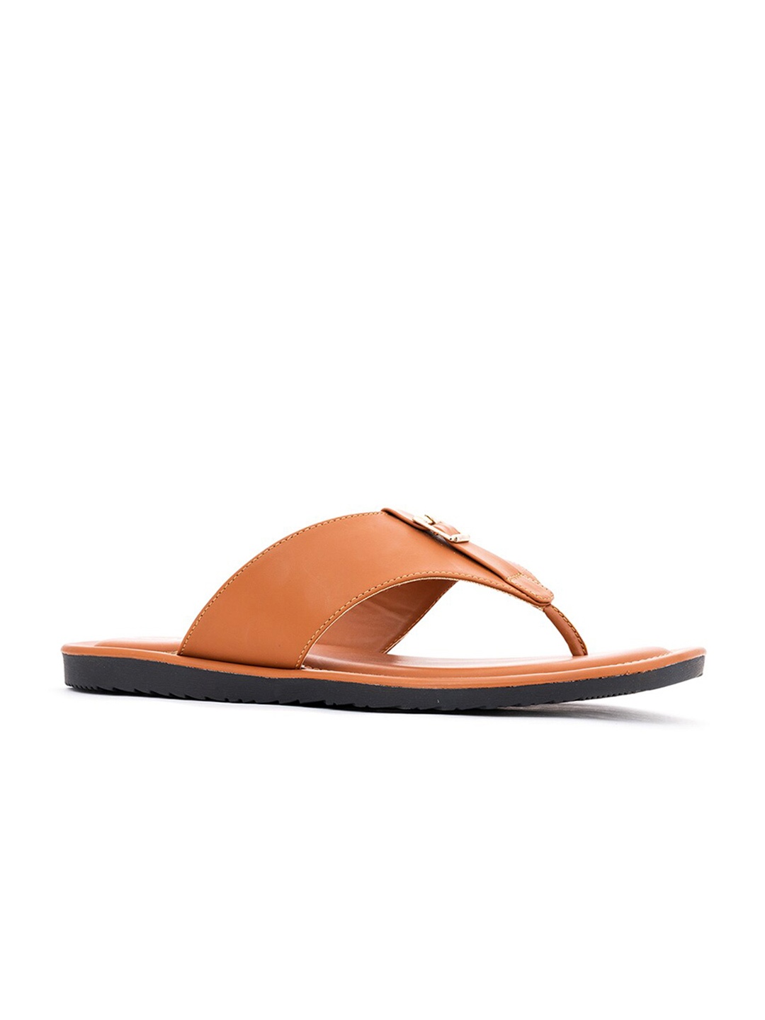 

Khadims Men Tan & Black Slip-On