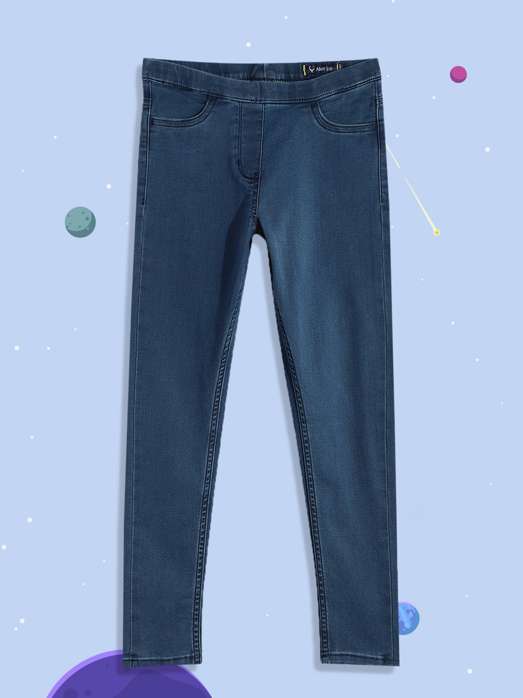 

Allen Solly Junior Girls Blue Jegging Fit Stretchable Jeans