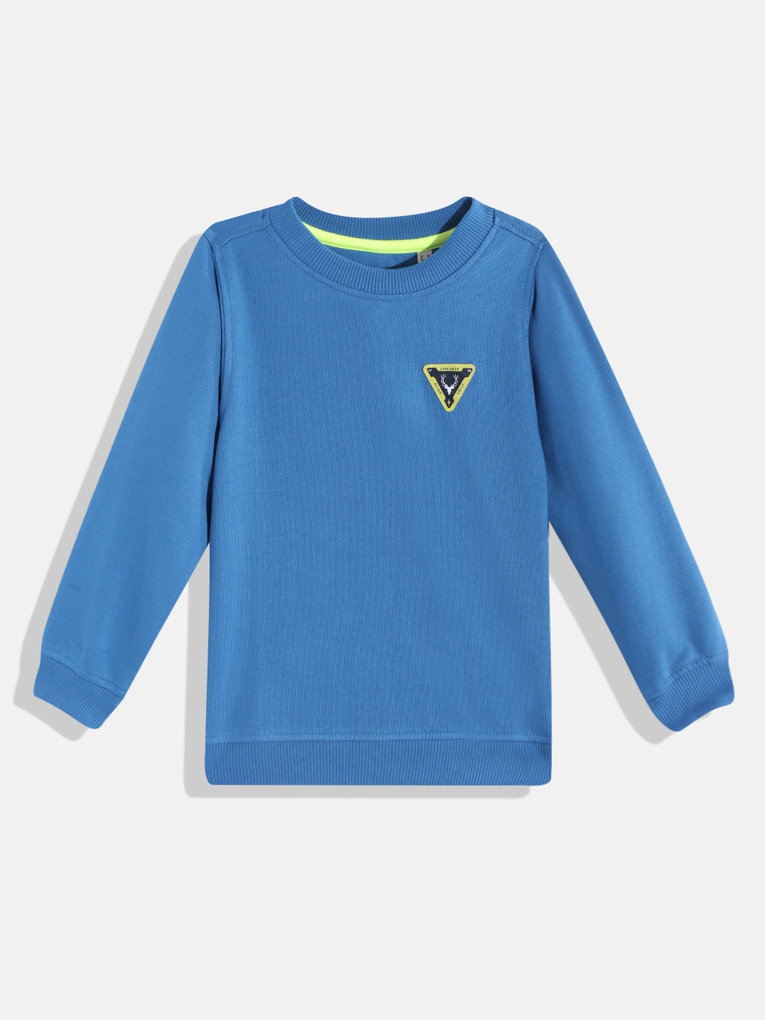 

Allen Solly Junior Boys Blue Solid Sweatshirt