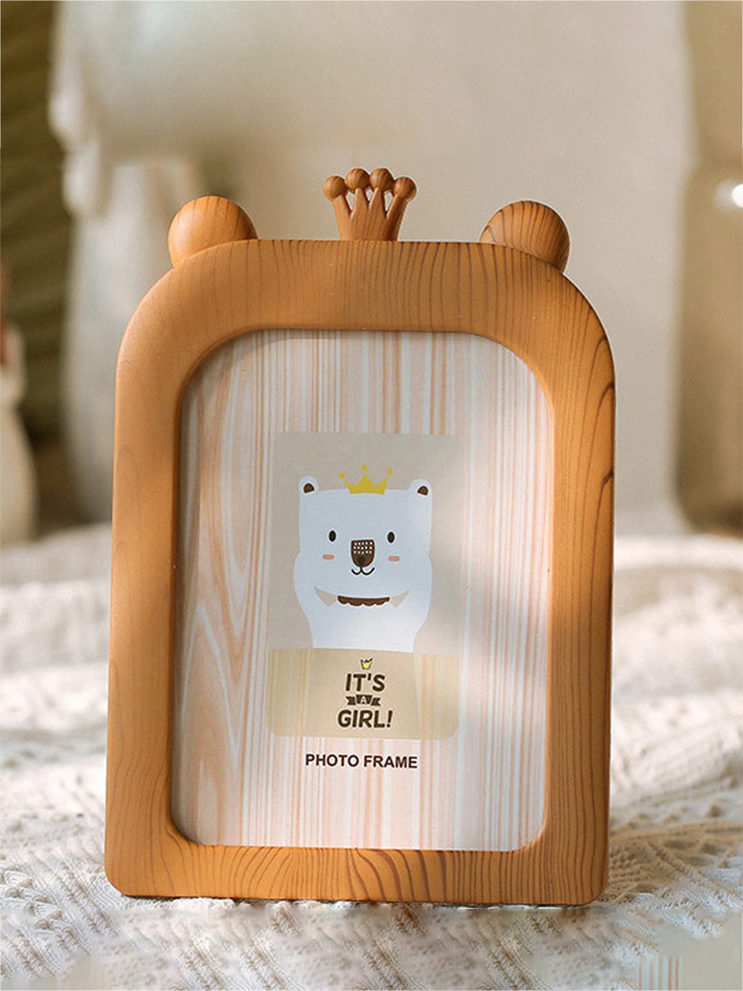 

Nestasia Brown Bear Photo Frame