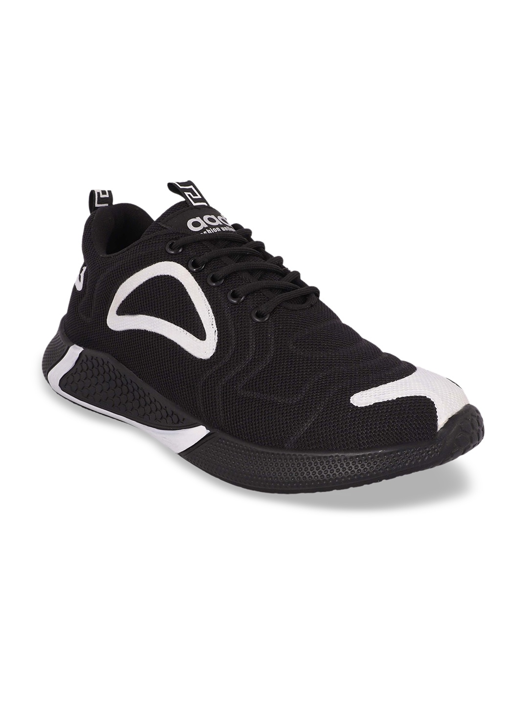 

aadi Men Black Colourblocked Sneakers