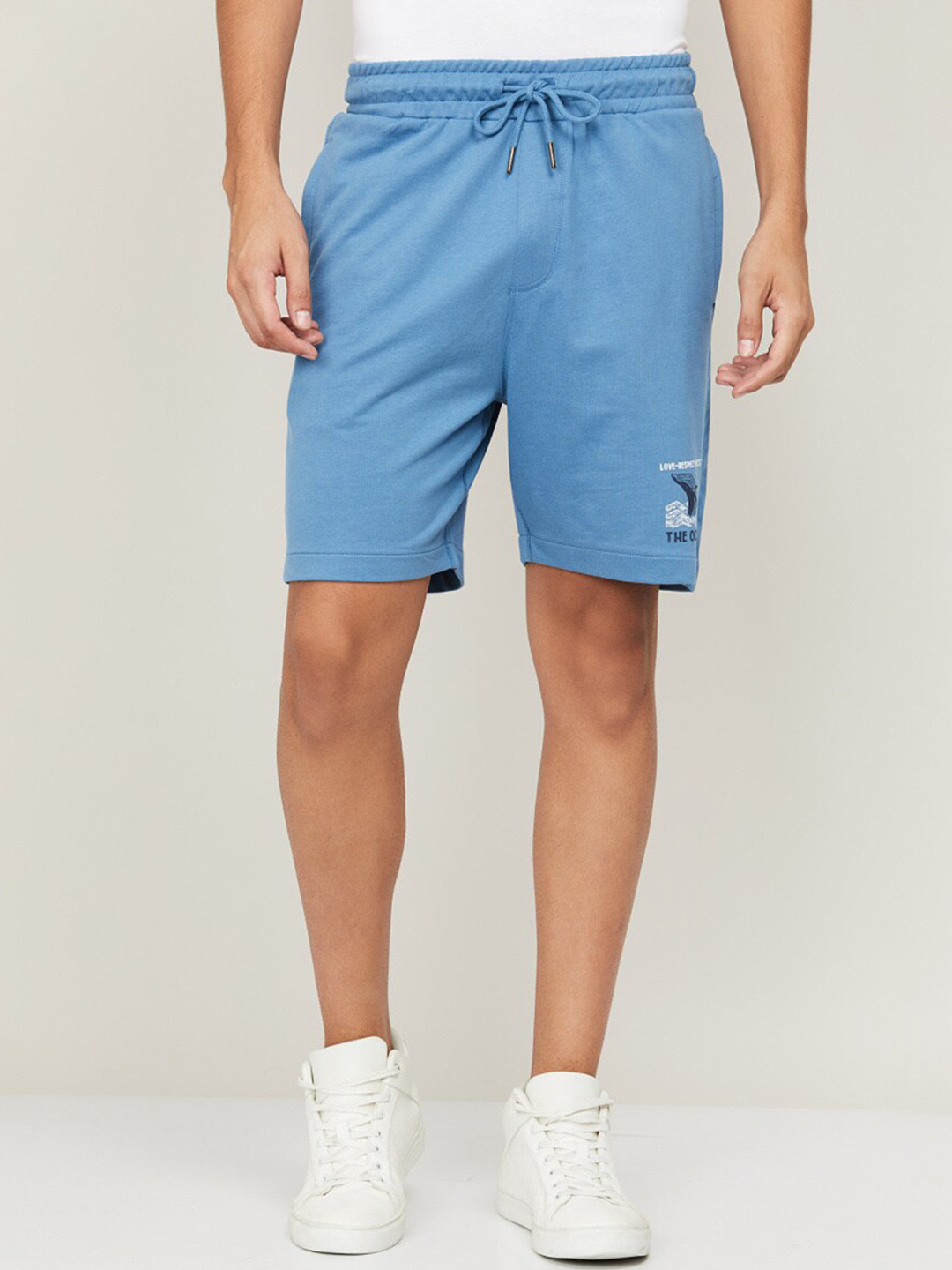 

Fame Forever by Lifestyle Men Blue Shorts