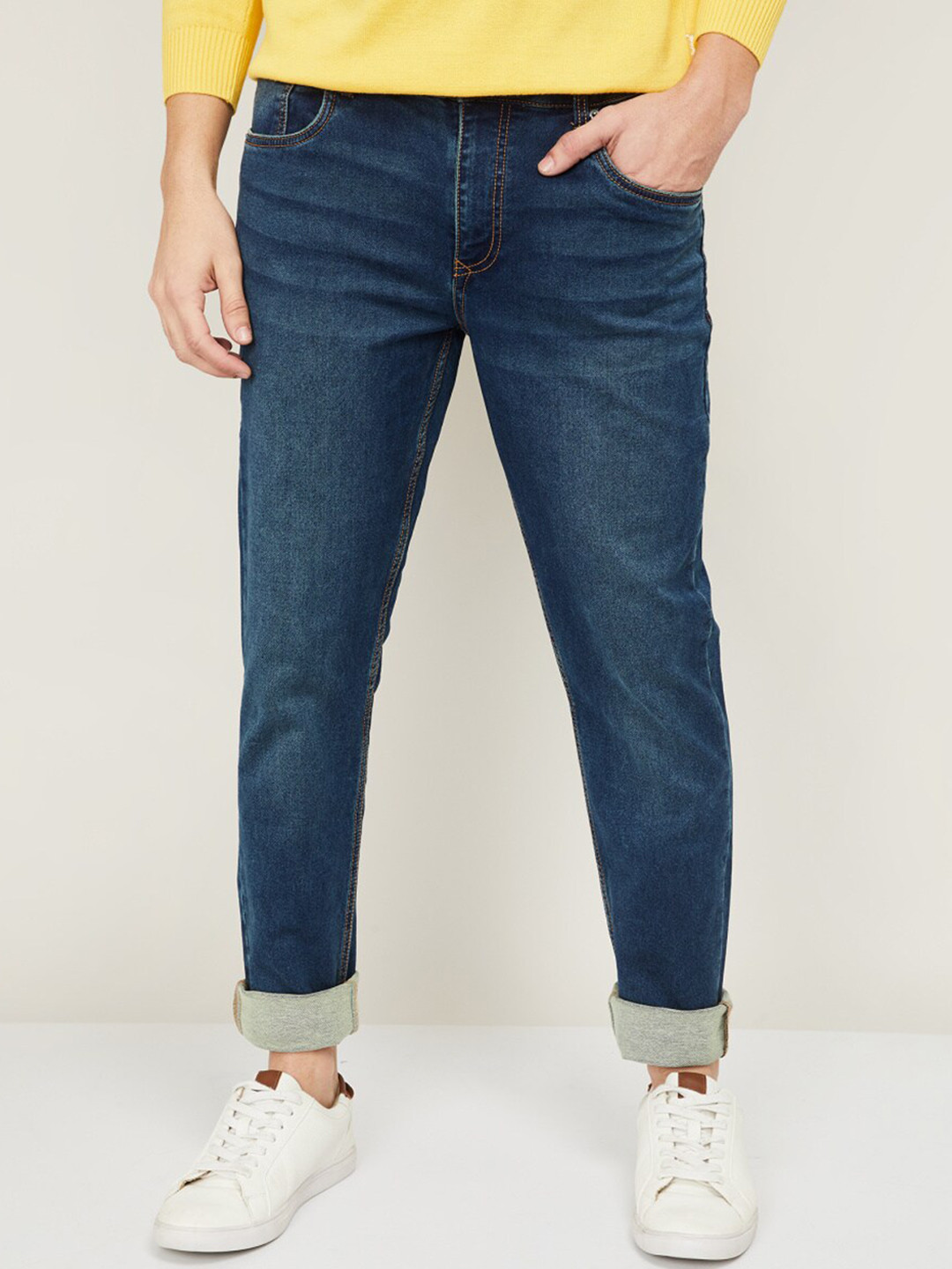 

Fame Forever by Lifestyle Men Blue Light Fade Jeans