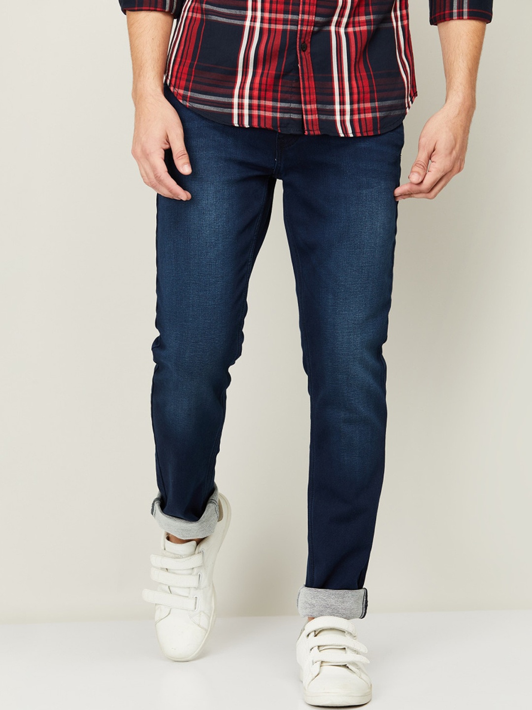 

Fame Forever by Lifestyle Men Blue Light Fade Jeans