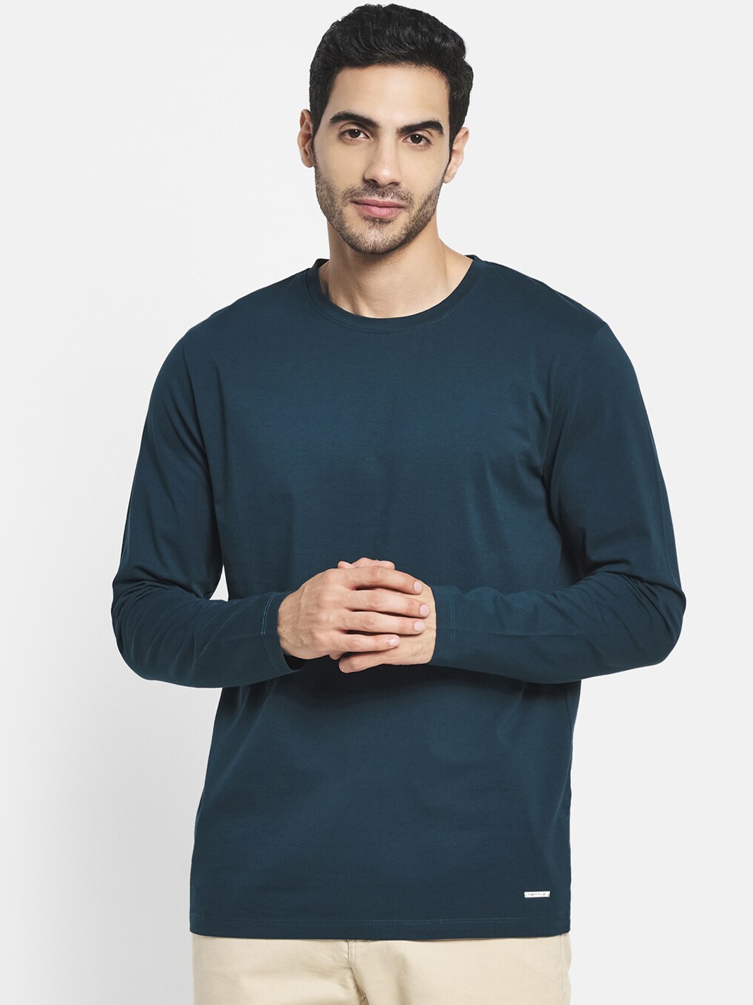 

METTLE Men Green T-shirt