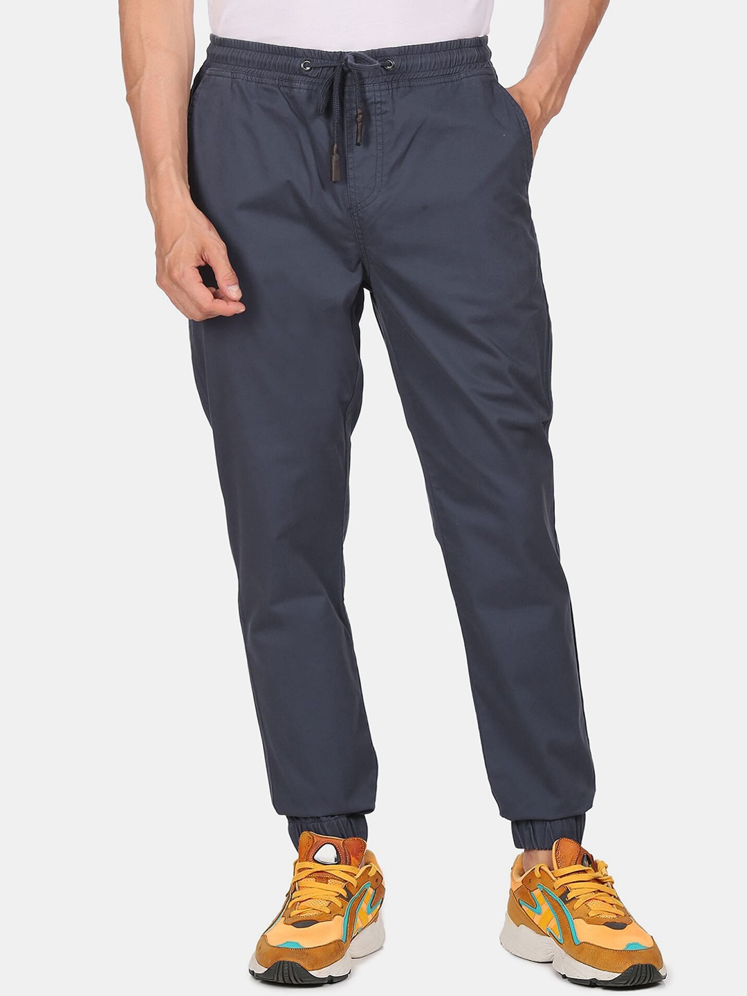 

Aeropostale Men Blue Joggers Trousers
