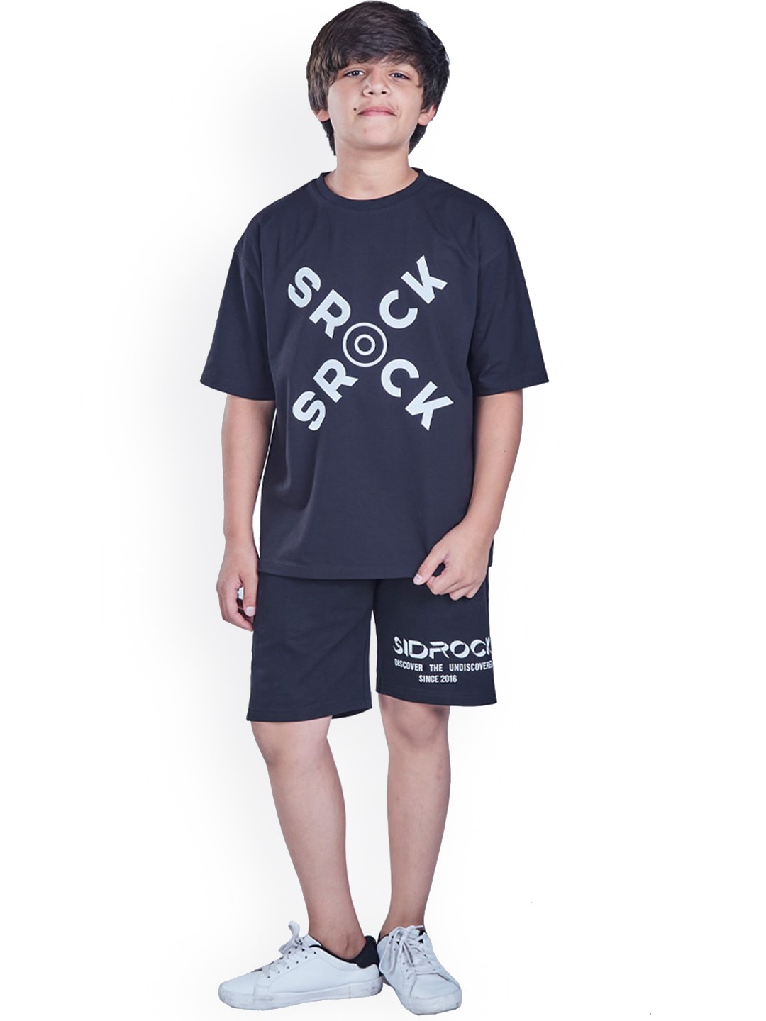

SIDROCK Boys Blue Clothing Set