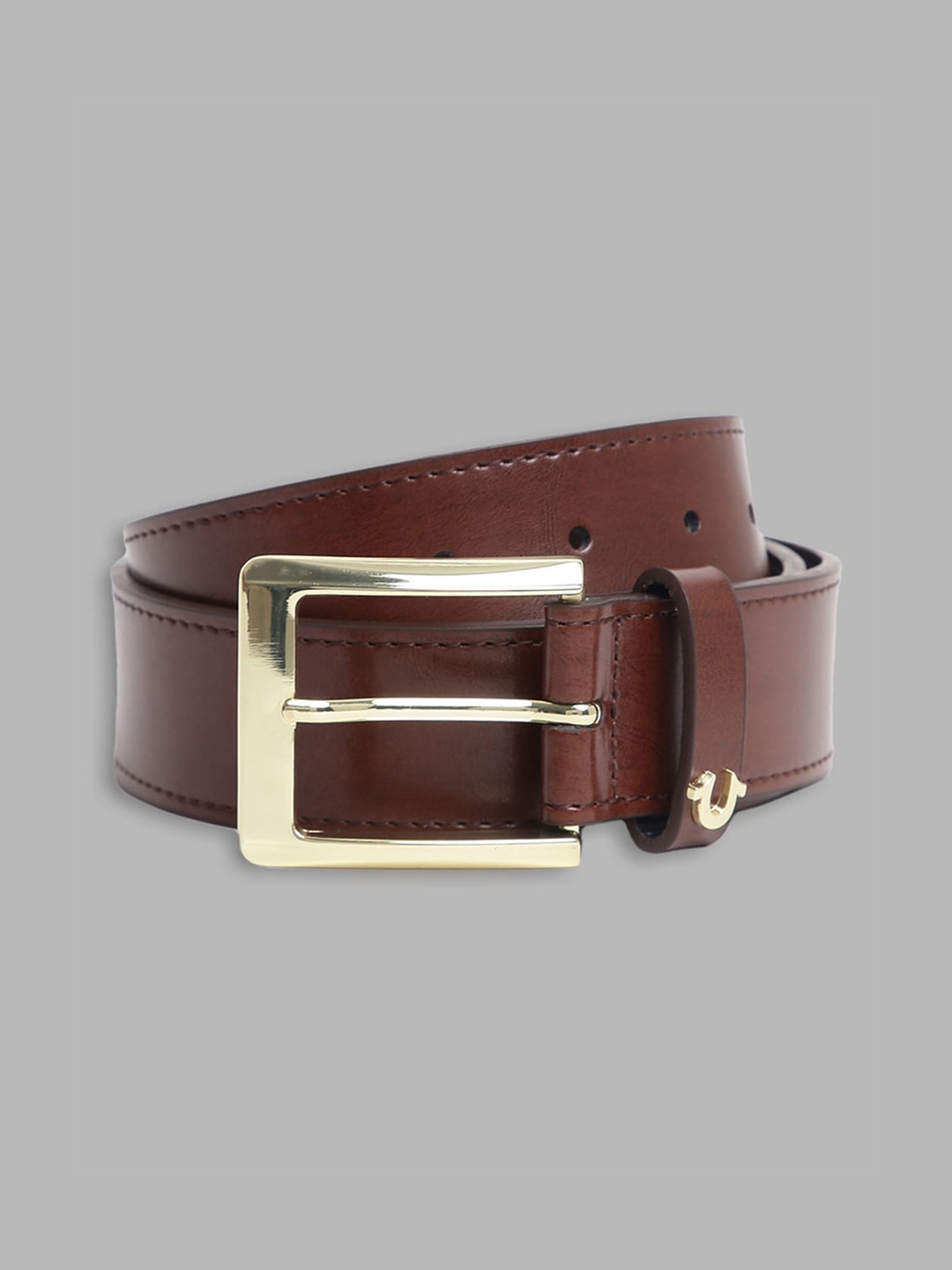 

True Religion Men Brown Leather Belt