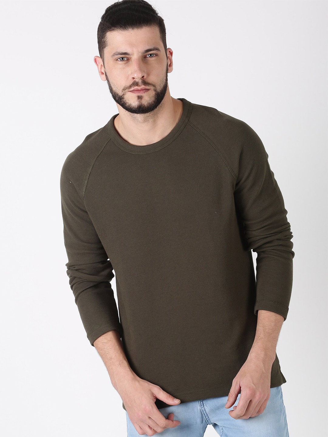

UrGear Men Green Sweatshirt