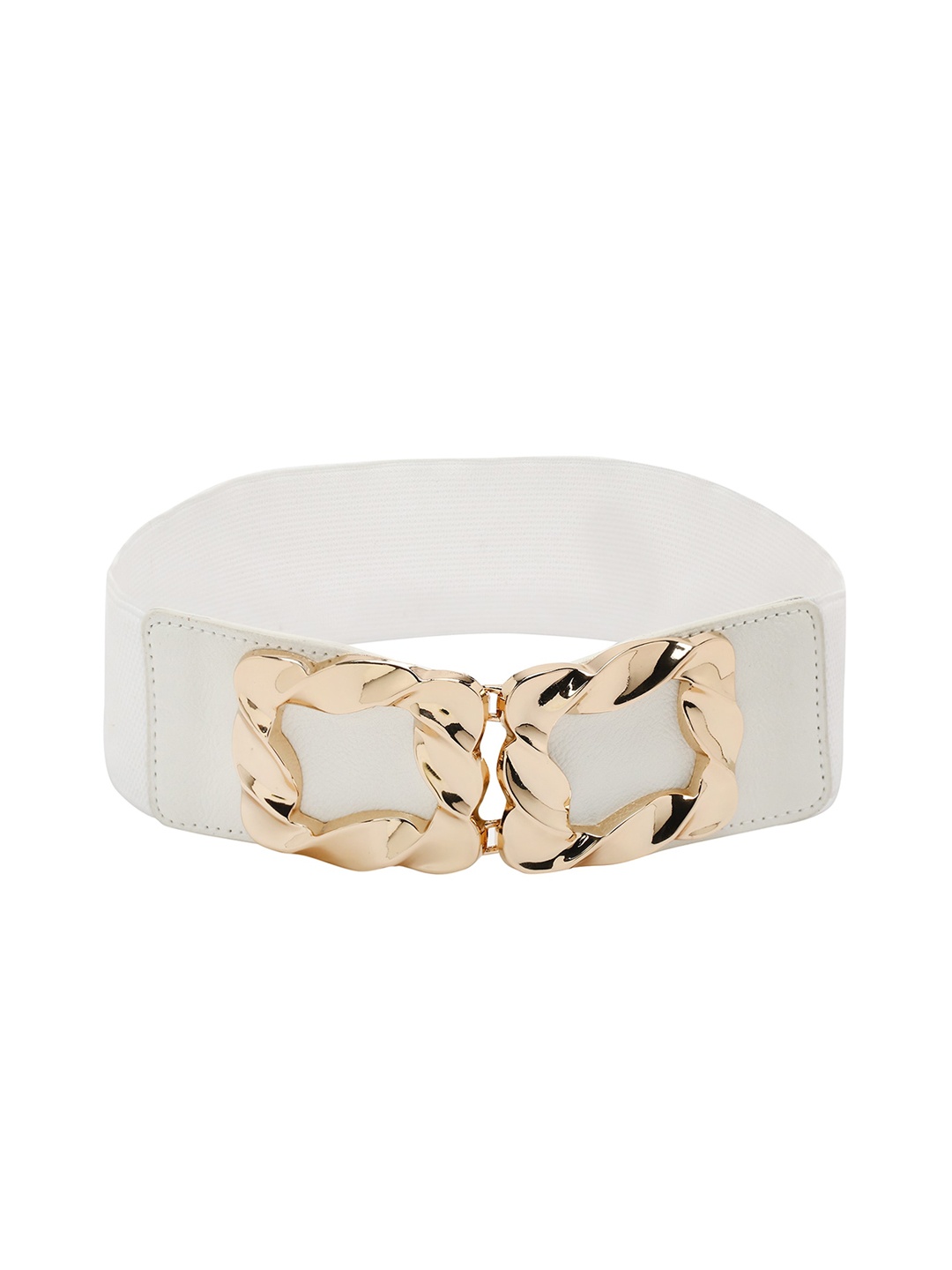 

CRUSSET Women White Solid Belt