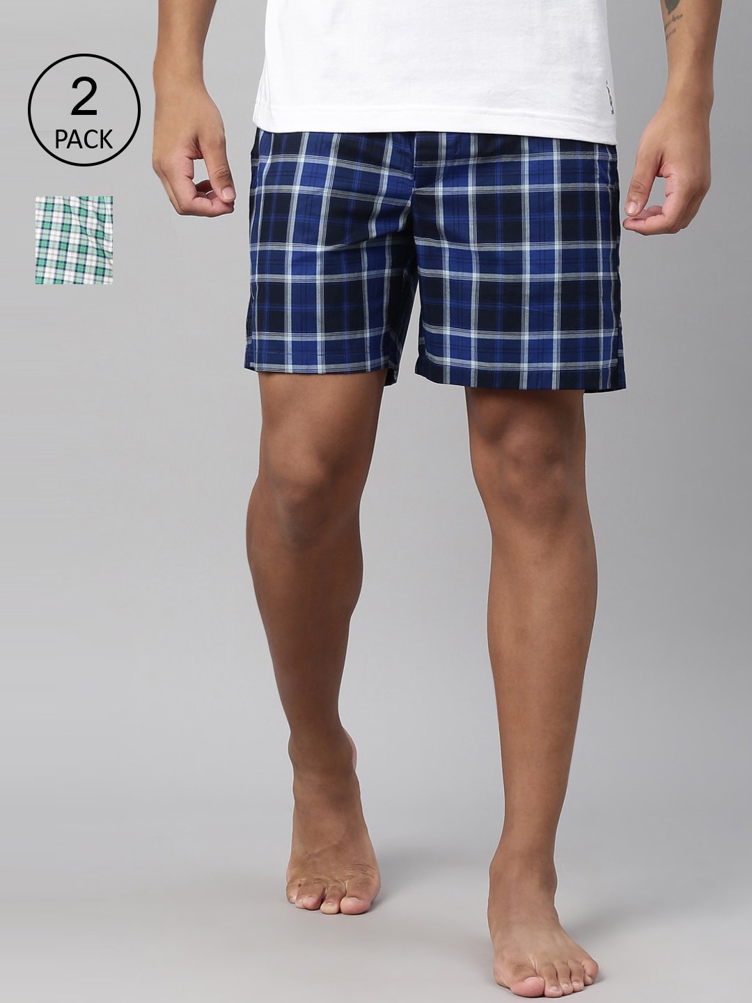 

Levis Men Pack Of 2 Assorted Pure Cotton Boxers