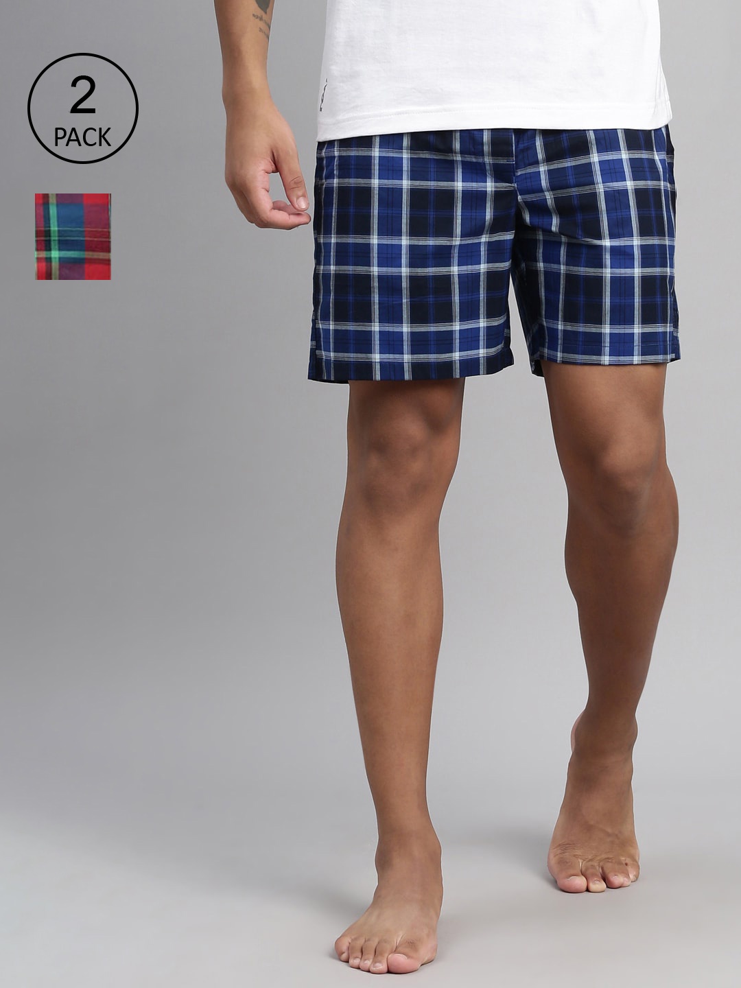 

Levis Men Pack Of 2 Assorted Pure Cotton Boxers #068