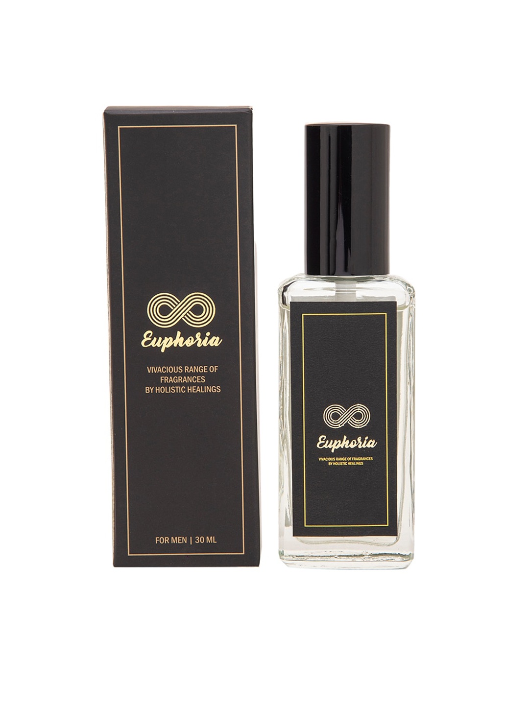 

HOLISTIC HEALINGS BY SHAVETA Men Euphoria Lavender Perfume - 30ml, Black