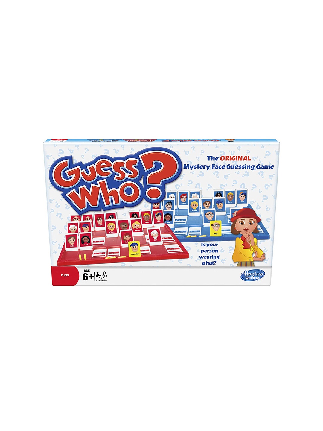 

Hasbro Gaming Kids Multicoloured Guess Who Original Guessing Game, Multi