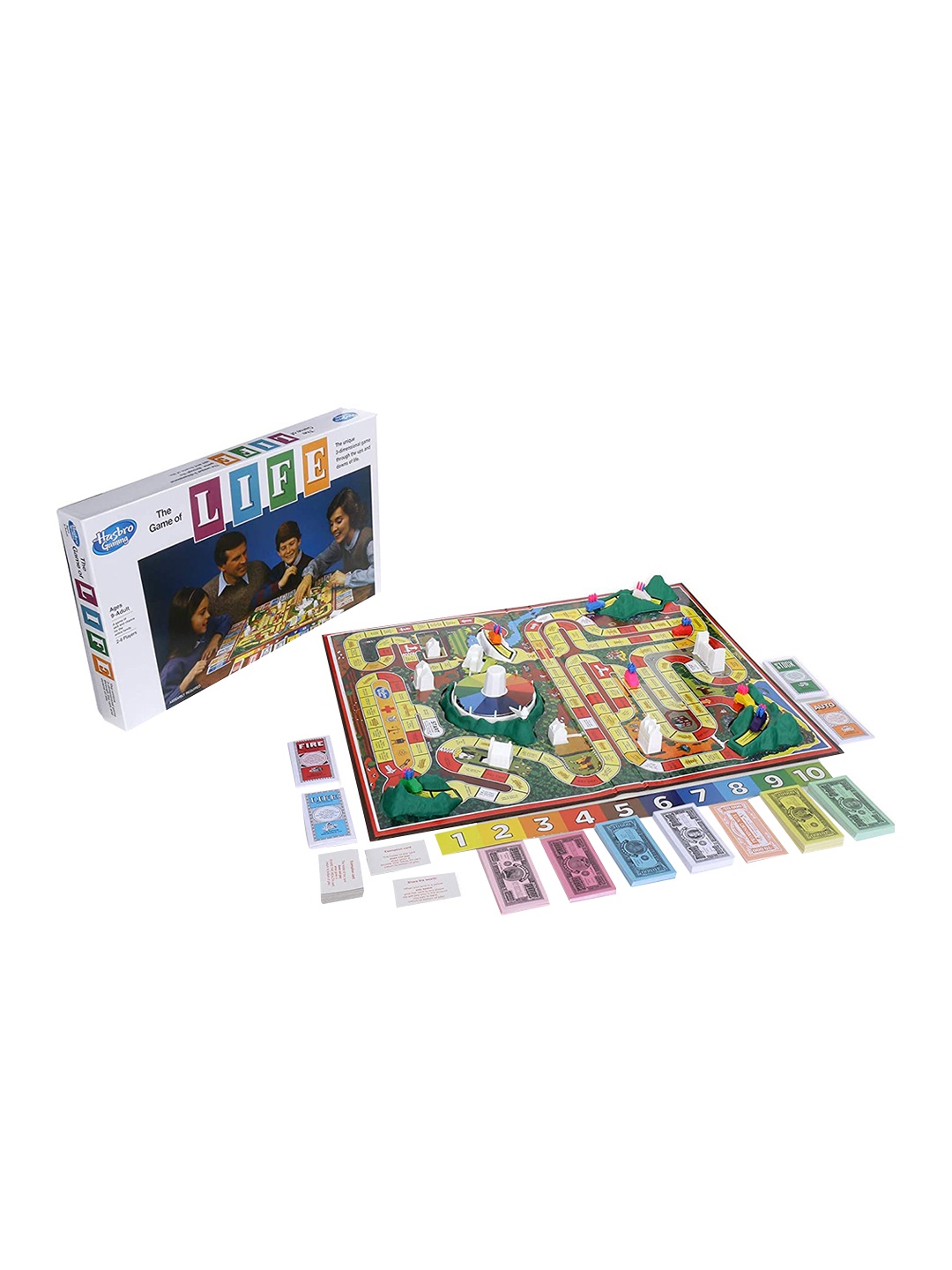 

Hasbro Gaming Multi-Coloured Ludo Board Game