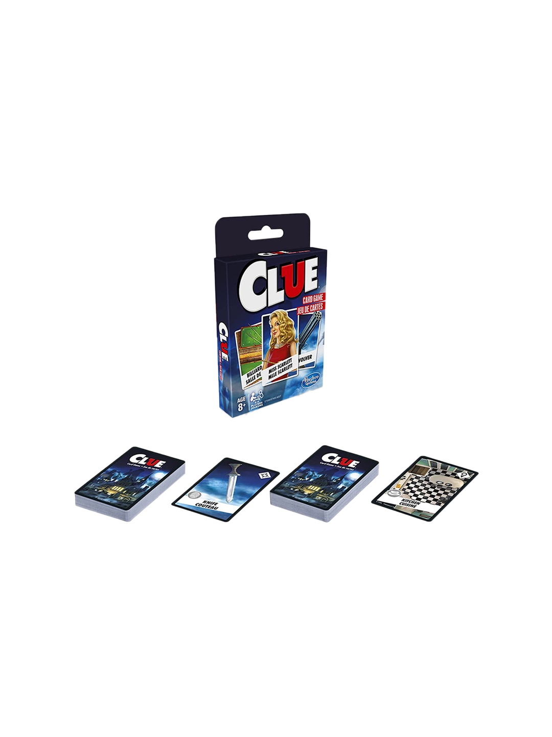 

Hasbro Gaming Kids Clue Card Board Game, Multi