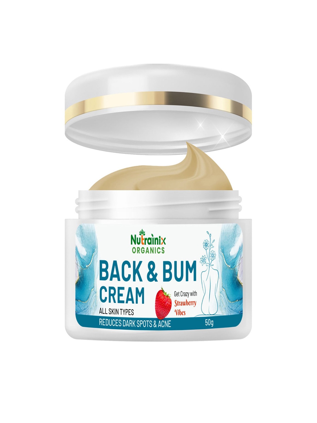 

Nutrainix Organics Brown Back & Bum Cream