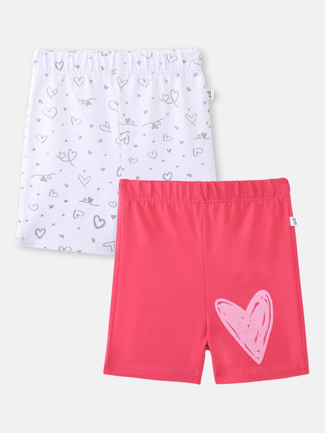 

You Got Plan B Girls Multicoloured Printed Cycling Shorts, Multi