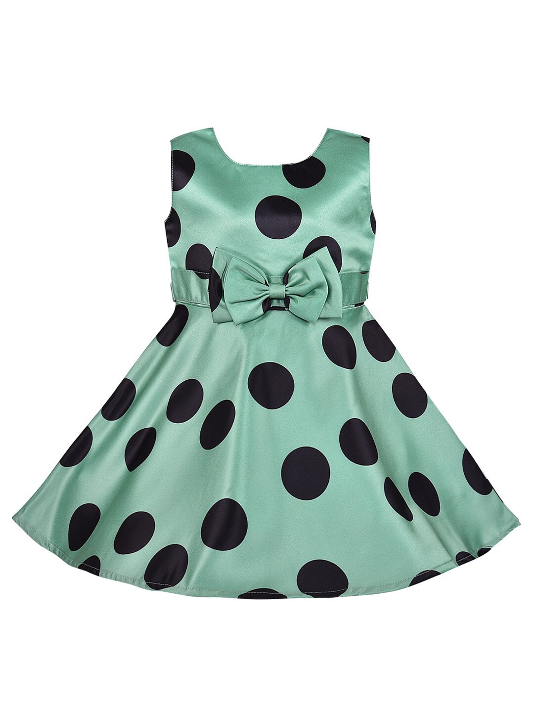 

Wish Karo Green Satin Dress