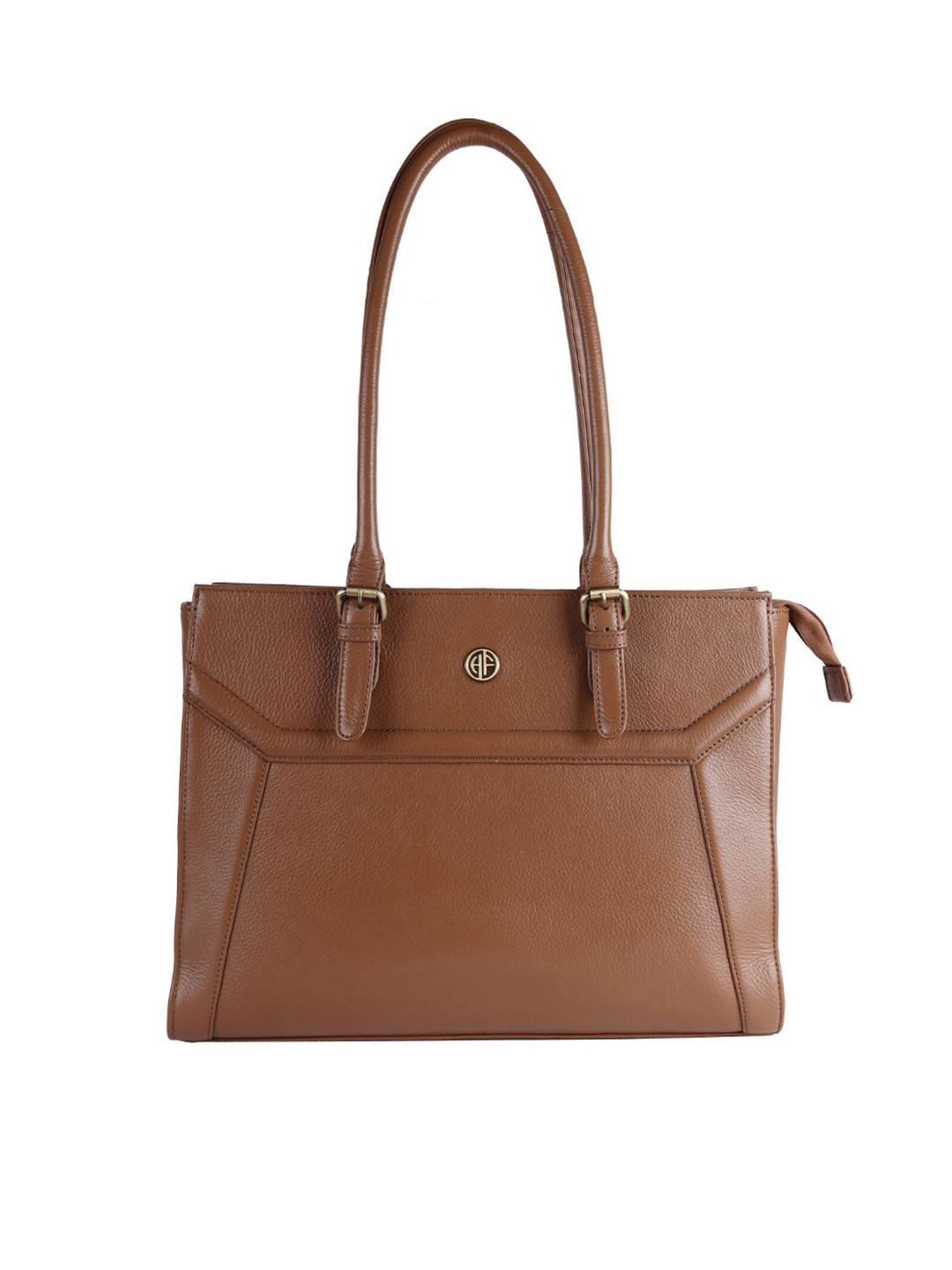 

HAMMONDS FLYCATCHER Women Brown Leather Laptop Bag