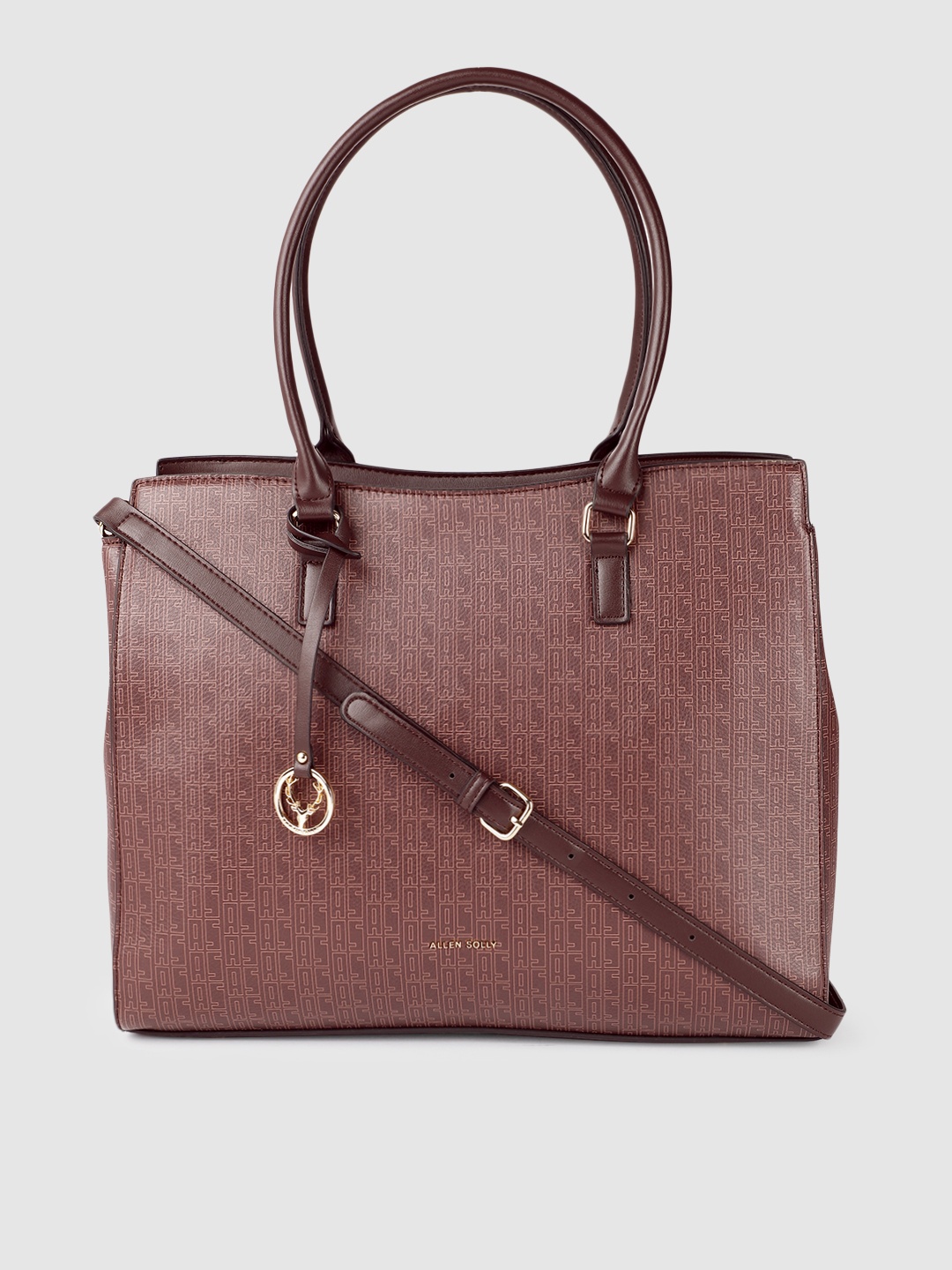 

Allen Solly Brown Printed Shoulder Bag